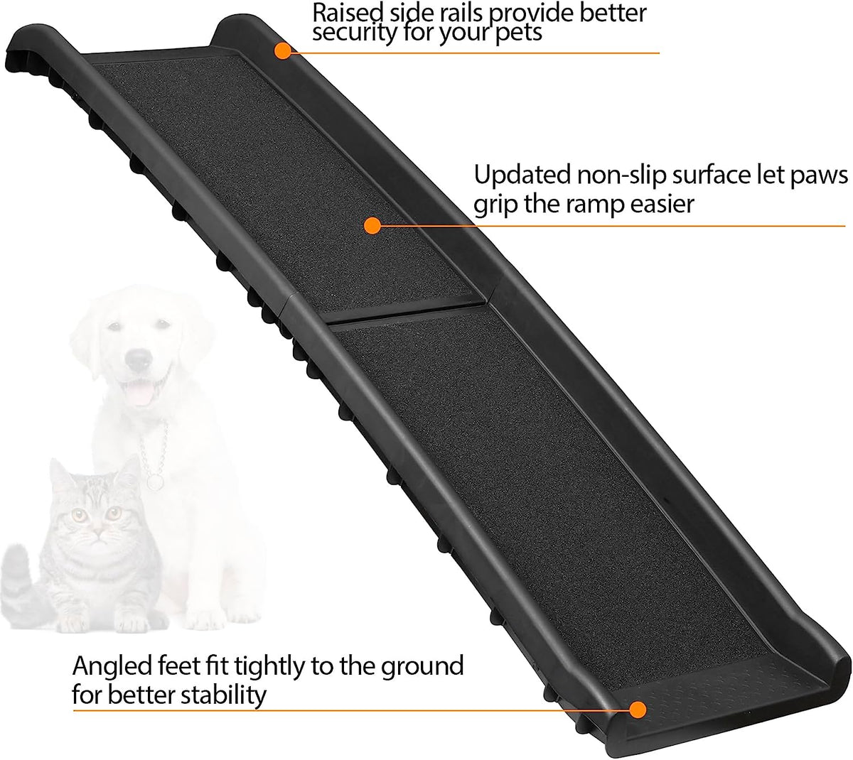 ZENY™ Portable Folding Dog Ramps for SUV, Truck, Car Ramp Stairs Step ZENY Products