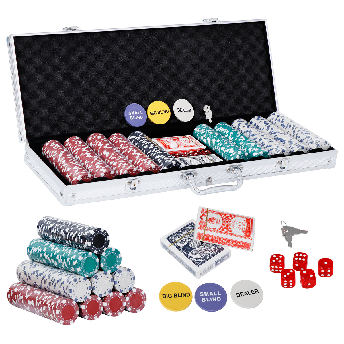 Dominoes with casino chips (49pcs) AG534073