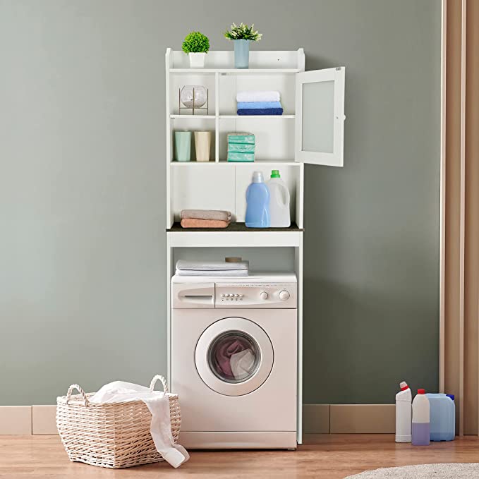  ZENODDLY Bathroom Storage Cabinet with Drawers and Shelves,  White Bathroom Cabinet Bathroom Towel Storage, Versatile Wooden Accent  Cabinet for Bathroom Laundry Room Entryway Kitchen Pantry : Home & Kitchen