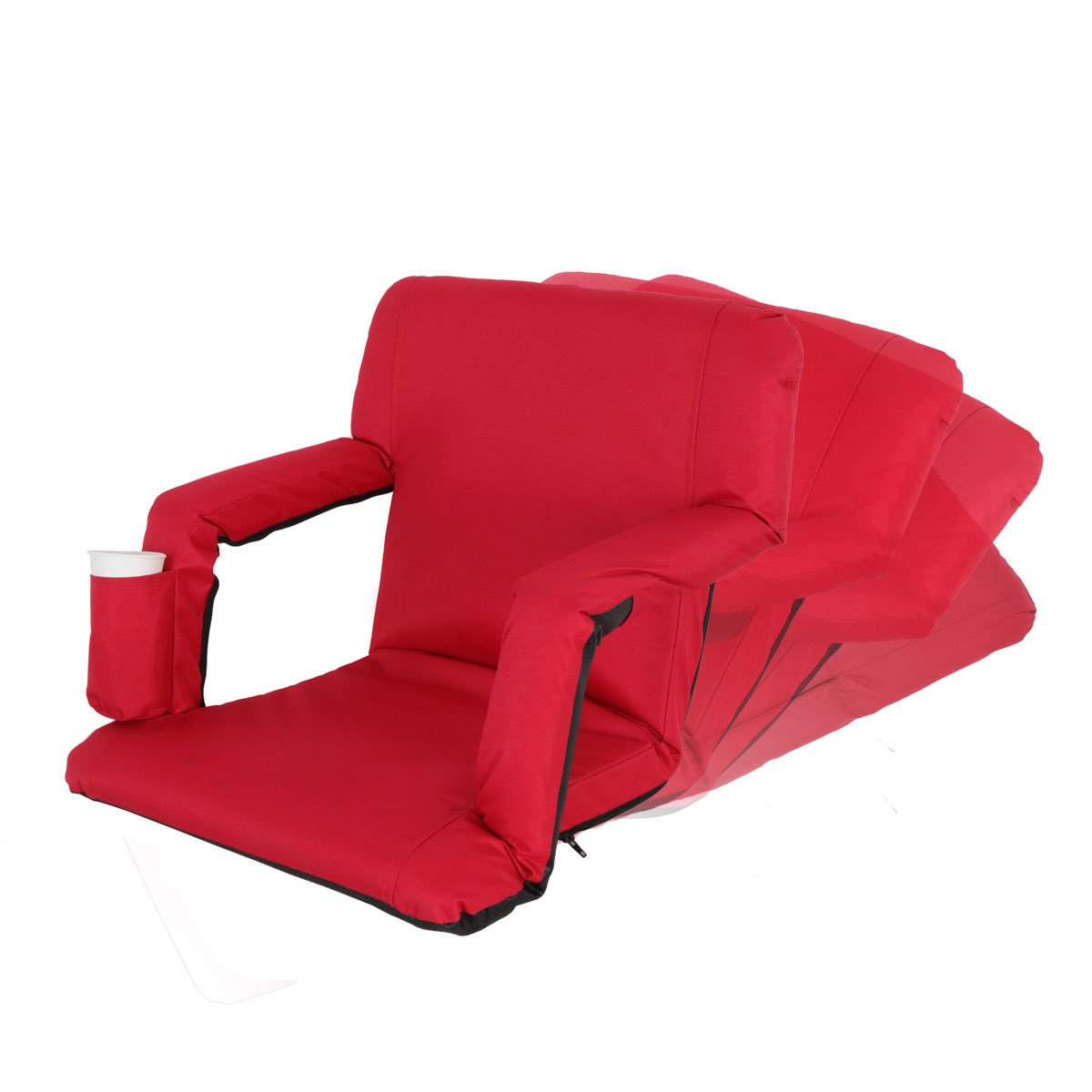 Stadium Seats Bleacher Seat Chairs with Backs and Cushion, Folding &  Portable, Bonus Shoulder Straps - China Grandstand Chair, Grandstand Seat